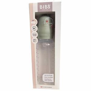 BIBS Baby Bottle Blush 270ml/9oz Anti-Colic System Denmark BPA-Free Feeding